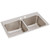 Elkay Lustertone Classic Stainless Steel 33" x 19-1/2" x 10-1/8", MR2-Hole Equal Double Bowl Drop-in Sink - DLR331910MR2