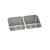 Elkay Lustertone Classic Stainless Steel 31-1/4" x 20" x 7-7/8", Double Bowl Undermount Sink with Perfect Drain - ELUH3220PD