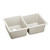 ELKAY ELXU250RRT0 Quartz Luxe 33" x 20-1/2" x 9-1/2", Offset Double Bowl Undermount Sink, Ricotta