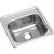 ELKAY  D115150 Dayton Stainless Steel 15" x 15" x 5-3/16", 0-Hole Single Bowl Drop-in Bar Sink with 2" Drain Opening