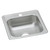 Elkay Dayton Stainless Steel 17" x 19" x 6-1/8", 1-Hole Single Bowl Drop-in Bar Sink - D117191