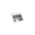 Elkay Celebrity Stainless Steel 15" x 17-1/2" x 7-1/8", Single Bowl Drop-in Bar Sink - PSR15170