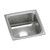 ELKAY  LFR1515 Lustertone Classic Stainless Steel 15" x 15" x 7-5/8", Single Bowl Drop-in Bar Sink