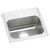 Elkay Lustertone Classic Stainless Steel 17" x 16" x 6-1/2", 1-Hole Single Bowl Drop-in ADA Sink - LRAD1716651
