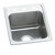 ELKAY  LRAD1522553 Lustertone Classic Stainless Steel 15" x 22" x 5-1/2", 3-Hole Single Bowl Drop-in ADA Sink