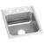 Elkay Lustertone Classic Stainless Steel 17" x 20" x 5-1/2", 0-Hole Single Bowl Drop-in ADA Sink - LRAD1720550