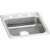 ELKAY LRAD1720603 Lustertone Classic Stainless Steel 17" x 20" x 6", 3-Hole Single Bowl Drop-in ADA Sink