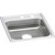 ELKAY LRAD172060MR2 Lustertone Classic Stainless Steel 17" x 20" x 6", MR2-Hole Single Bowl Drop-in ADA Sink