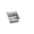 ELKAY LRADQ1722602 Lustertone Classic Stainless Steel 17" x 22" x 6", 2-Hole Single Bowl Drop-in ADA Sink with Quick-clip