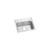 Elkay Lustertone Classic Stainless Steel 19-1/2" x 19" x 4", Single Bowl Drop-in ADA Sink - LRAD1919400