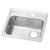 Elkay Celebrity Stainless Steel 19-1/2" x 19" x 5-1/2", 2-Hole Single Bowl Drop-in ADA Sink with Quick-clip and Right Drain - PSRADQ191955R2