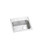 Elkay Lustertone Classic Stainless Steel 19" x 18" x 6-1/2", 0-Hole Single Bowl Drop-in ADA Sink with Right Drain - LRAD191865R0