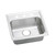 ELKAY LRADQ191865MR2 Lustertone Classic Stainless Steel 19" x 18" x 6-1/2", MR2-Hole Single Bowl Drop-in ADA Sink with Quick-clip