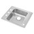 ELKAY  DRKAD2220452FRM Lustertone Classic Stainless Steel 22" x 19-1/2" x 4-1/2", Single Bowl Drop-in Classroom ADA Sink
