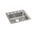 ELKAY  LRAD2219655 Lustertone Classic Stainless Steel 22" x 19-1/2" x 6-1/2", Single Bowl Drop-in ADA Sink