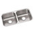 ELKAY  DXUH3118 Dayton Stainless Steel 31-3/4" x 18-1/4" x 8", Equal Double Bowl Undermount Sink
