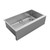 Elkay Crosstown 16 Gauge Stainless Steel 35-7/8" x 20-1/4" x 9" Single Bowl Tall Farmhouse Sink Kit - EFRUFF3417RDBG