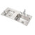 Elkay Lustertone Classic Stainless Steel 37-1/4" x 17" x 4", Double Bowl Drop-in Classroom ADA Sink Kit - DRKAD371740LC