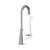 Elkay Single Hole with Single Control Faucet with 4" Gooseneck Spout 6" Wristblade Handle -Chrome - LK535GN04T6