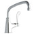 Elkay Single Hole with Single Control Faucet with 10" Arc Tube Spout 4" Wristblade Handle -Chrome - LK535AT10T4