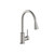 Elkay Avado Single Hole Kitchen Faucet with Pull-down Spray and Forward Only Lever Handle -Lustrous Steel - LKAV3031LS