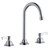 Elkay 8" Widespread Faucet with 5" Gooseneck Spout 2" Lever Handles -Chrome - LK800GN05L2