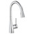 ELKAY LKGT4083CR Gourmet Single Hole Kitchen Faucet with Pull-down Spray and Forward Only Lever Handle -Chrome