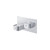 Elkay Soft Sides Bi-Level Reverse Drinking Fountain Non-Filtered, Non-Refrigerated - Stainless - EDFP217RAC