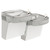 Elkay Versatile Cooler Wall Mount Bi-Level ADA Filtered, Non-Refrigerated - Stainless - LZSTLDDSC