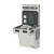 ELKAY HTHB-HACG8SS-NF Halsey Taylor HydroBoost Bottle Filling Station & Single ADA Cooler High Efficiency Non-Filtered Refrigerated - Stainless