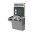 Elkay Halsey Taylor HydroBoost Bottle Filling Station & Single ADA Cooler Filtered Refrigerated Platinum Vinyl - HTHB-HAC8PV-WF