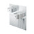 Elkay Soft Sides Fountain Bi-Level ADA Non-Filtered Refrigerated - Stainless - ERFP28K