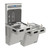 Elkay ezH2O Bottle Filling Station with Mechanically Activated, Bi-Level ADA Cooler Filtered Refrigerated -Light Gray - LMABFTL8WSLK