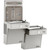 Elkay ezH2O Bottle Filling Station, & Bi-Level High Efficiency Vandal-Resistant Cooler, Non-Filtered Refrigerated - Stainless - VRCGRNTL8WSK