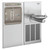 Elkay ezH2O Bottle Filling Station & SwirlFlo Single Fountain, High Efficiency Filtered Refrigerated - Stainless - LZWS-SFGRN8K