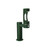 ELKAY LK4410BFFRKEVG Outdoor ezH2O Bottle Filling Station Single Pedestal, Non-Filtered Non-Refrigerated Freeze Resistant - Evergreen