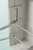 Iron-A-Way Electric Ironing Center - Built In Swiveling 46" Ironing Board with Light and Toggle Switch - No Door - AE46NDU