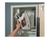 IRON-A-WAY  Ironing Center - 42" Built In Swiveling Ironing Board Cabinet - Right Hinged Mirror Door