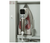 Iron-A-Way Ironing Center - 46" Built In Swiveling Ironing Board and Cabinet - Right Hinged Mirror Door - ANE46MDU