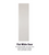 Iron-A-Way Ironing Center - 42" Built In Ironing Board With Electric System, Light, and Toggle Switch - Right Hinged Flat White Door - E42FWU
