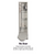 Iron-A-Way Ironing Center - 42" Built In Ironing Board With Electric System, Light, and Toggle Switch - No Door - E42NDU