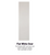 Iron-A-Way Electric Ironing Center - Built In Swiveling 46" Ironing Board with Light and Toggle Switch - Left Hinged Flat White Door - AE46FWU-L