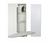 Iron-A-Way Ironing Center - 42" Built-In Swiveling Ironing Board With Storage Cabinet - Left Hinged Flat White Door - ANE42FWU-L