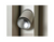 Iron-A-Way Ironing Center - 42" Built-In Ironing Board With Electric System, Light and Timer - Left Hinged Flat Maple Veneer Wood Door - E42WDU-L