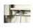 Iron-A-Way Ironing Center - 46" Built-In Ironing Board With Electric System, Light, and Timer - Left Hinged Mirror Door