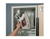 Iron-A-Way Ironing Center - 42" Built In Ironing Board With Storage - Left Hinged Flat Maple Veneer Wood Door - Non Electric - NE42WDU-L