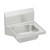 Elkay Stainless Steel 16-3/4" x 15-1/2" x 13", Single Bowl Wall Hung Handwash Sink - CHS17160