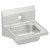 Elkay Stainless Steel 16-3/4" x 15-1/2" x 13", Single Bowl Wall Hung Handwash Sink - CHS17161