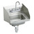 ELKAY CHS1716LRSC Stainless Steel 16-3/4" x 15-1/2" x 13", Single Bowl Wall Hung Handwash Sink Kit