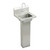 Elkay Stainless Steel 16-3/4" x 15-1/2" x 13", Single Bowl Wall Hung Handwash Sink Kit - CHSP1716SACC